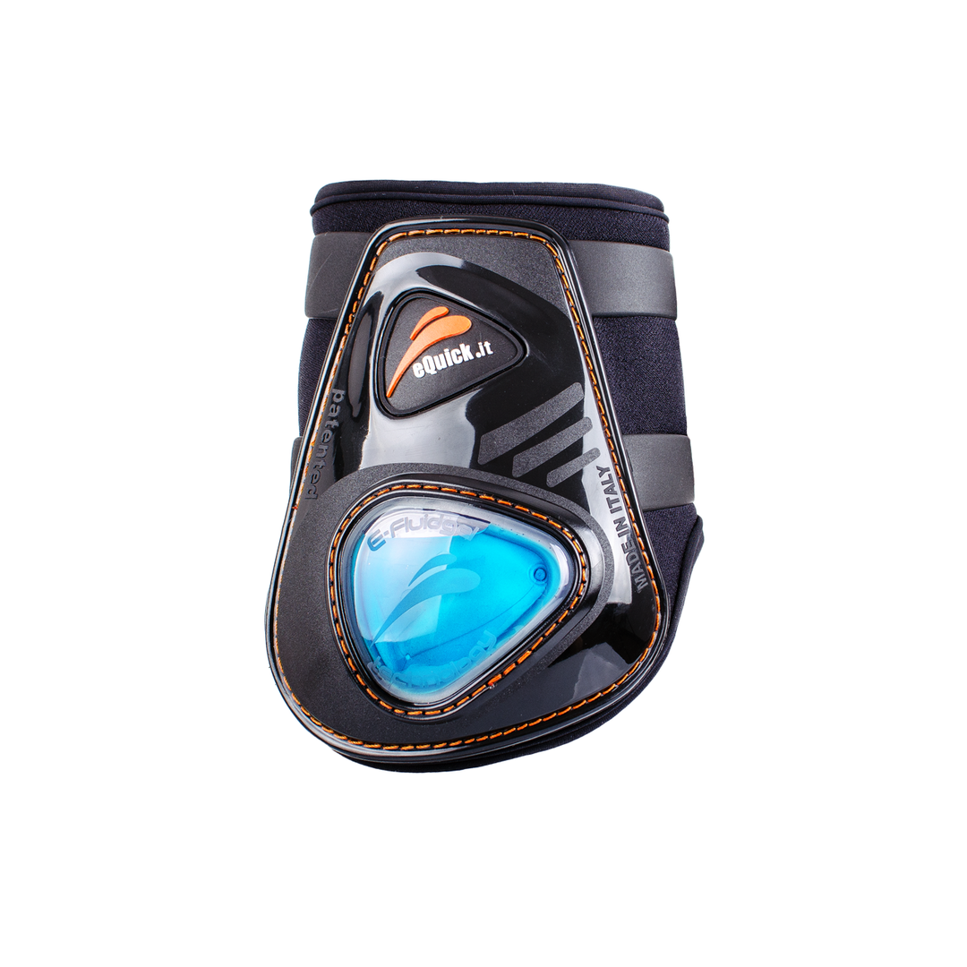 eQuick 'eShock' Fluidgel Bagben - Sort, 2 stk.