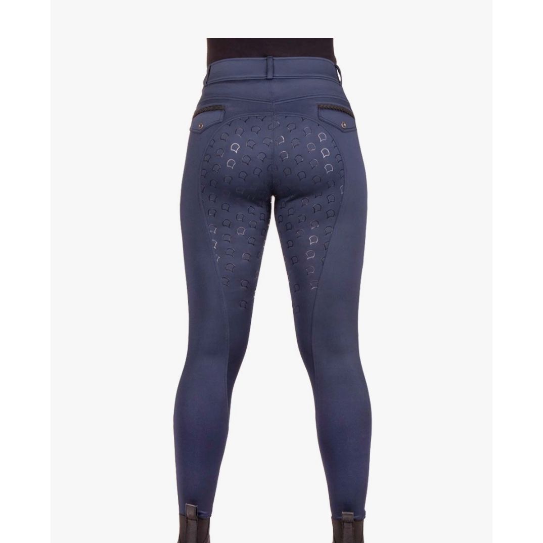 QHP Jorine ridetights full grip - Navy